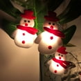 thumbnail image 4 of cvlncycling Christmas Tree Ornaments,LED Christmas Snowman Glitter Hanging Decorations,for Holiday Wedding Party Christmas Decorations Clearance, 4 of 7