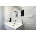 thumbnail image 5 of MSI Dymo Wavy White Glossy 12 in. x 24 in. Glazed Ceramic Wall Tile (16 Sq. ft./Case), 5 of 5