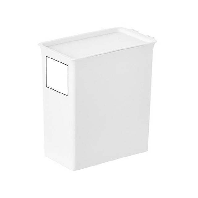 Contenant de Poudre à Lessive Ménager Perles de Lessive Boîte de Rangement Anti-Poussière avec Couvercle