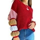 thumbnail image 2 of Jersey con manga de globo Paloma Christina, hipoalergénico chileno, 2 of 3