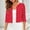 Red, variant on Gamivast Bolero Shrugs for Women Polka Dot 3/4 Sleeve Open Front Cropped Cardigan Lightweight Casual Dress Cover Up Vintage Style Tops for Spring Summer Vacation Wear