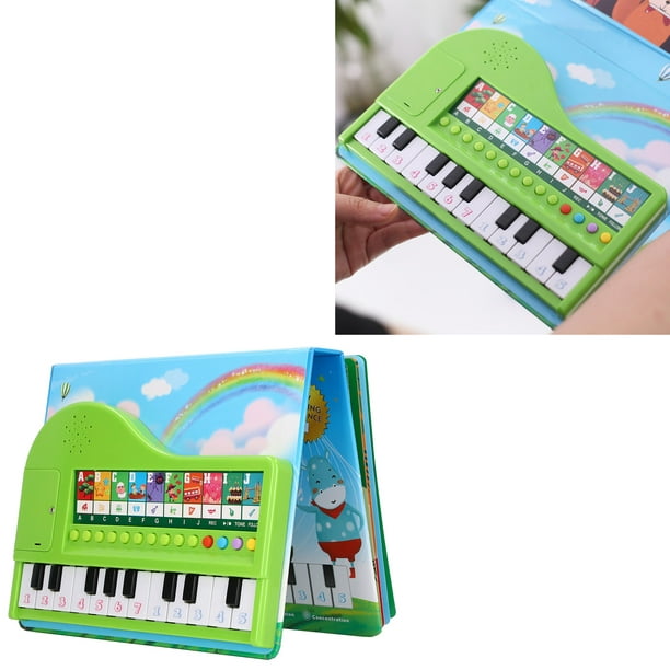 Jouet De Livre De Clavier D'enfants, Livre De Jouet éducatif De Piano De  Cadeau D'enfant Portatif Pour 3 Années Ci-dessus 