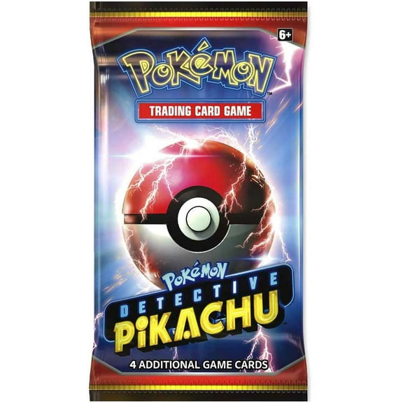 Pokemon Detective Pikachu Promo Booster Pack (4 Cards Code)