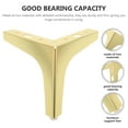 4 Pc Furniture Support Legs Dresser Feet Replacement Sofa Metal Vanity