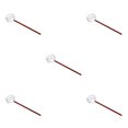 thumbnail image 2 of Guardoinrt Ladle Spoon for Cooking Sauces and Gravy in Restaurants Red 252x62mm 5Set, 2 of 6