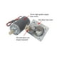 thumbnail image 5 of La Velocidad Reduce El Eje 24V70RPM Del Motor 8m M Del Engranaje De Gusano Reversible Del Motor Eléctrico De La Caja De Cambios, 5 of 7