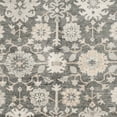 thumbnail image 3 of SAFAVIEH Maharaja Caelestinus Border Area Rug, Charcoal/Ivory, 9' x 12', 3 of 4