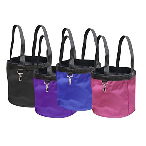 Showman Durable Nylon Grooming Tote (Black)