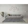 thumbnail image 3 of Ahgly Company Indoor Round Abstract Gray Modern Area Rugs, 8' Round, 3 of 4