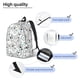 thumbnail image 3 of Easygdp Bicycle Mochila de Lona Resistente para Laptop, Compatible con Laptops de 15 a 17 pulgadas, Ideal para Escuela, Trabajo y Viajes-Medium, 3 of 5