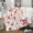 C2, variant on Wildflowers Floral Throw Blanket Colorful Watercolor Poppy Cornflower and Chamomile Decorative Soft Warm Cozy Blanket Plush Throws ​Blankets (51" x 59")