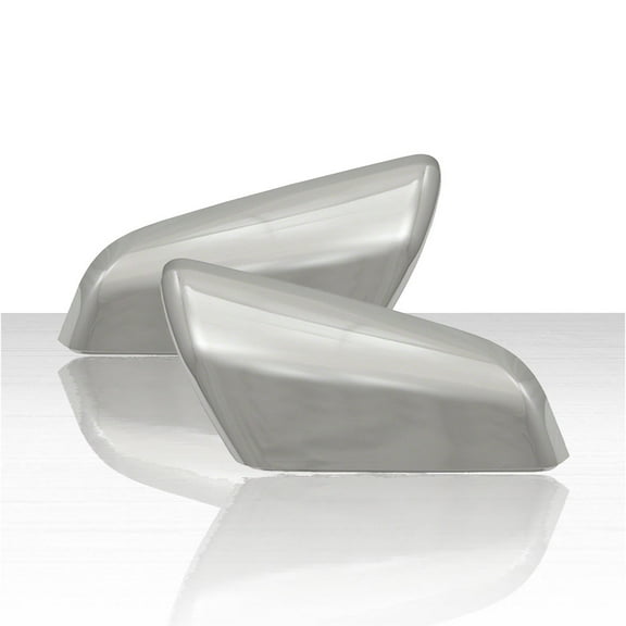 2pc Top Half Replacement Mirror Covers for 18-20 Chevy Equinox L/LS/LT - Chrome