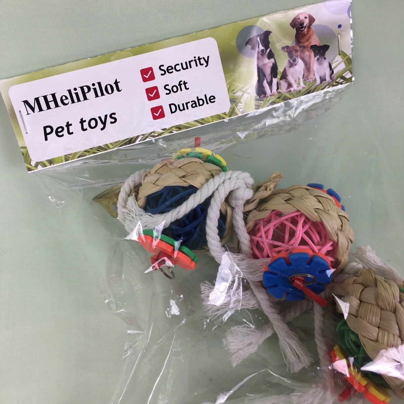 MHeliPilot Toy for pets – Durable Interactive Toys for Dogs,  Soft & Long-Lasting Play