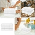 thumbnail image 3 of Raindrops White Plastic 16-Grid Reptile Breeding Box Easy to Clean Portable for Home Incubation, 3 of 5