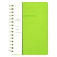 thumbnail image 2 of WHEANG Notebook College Ruled Journal With Inner Pockets And 160 Pages PU Leather Cover Business Journal Twin Wire Binding Notebook Perfect For & Home School, 2 of 9