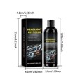 thumbnail image 3 of Aursykel Car Headlight Cleaner 3.4 fl oz Safely Improves Appearance Removes Scratches Swirls Water Spots Oxides Easy to Use Hand or Machine Application Protective Resins for Lasting Finish, 3 of 8