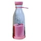 thumbnail image 1 of Licuadora portátil linda 6 cuchillas 40W alta potencia 300ml recargable portátil eléctrico mini exprimidor taza rosa, 1 of 5