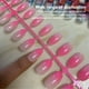 thumbnail image 4 of Uñas postizas Vogacara ataúd Degradado rosa, 4 of 6