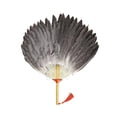 thumbnail image 2 of Tachiuwa Ancient Chinese Zhuge Liang Feather Fan Adult Feather Handheld Fan for Party A, 2 of 9