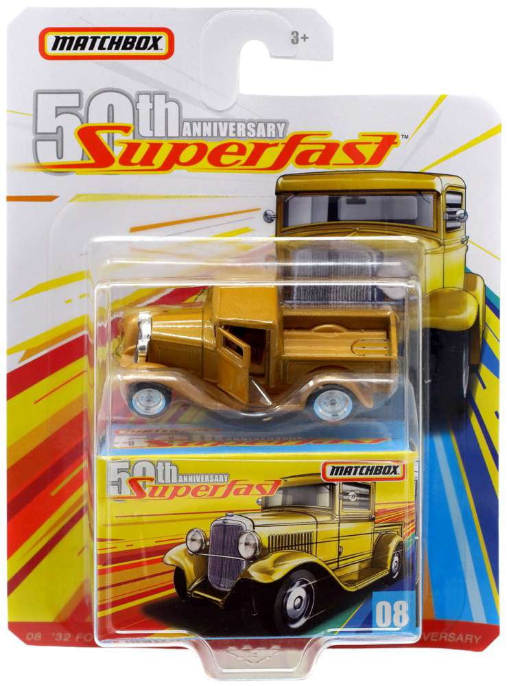 Matchbox 50th Anniversary Superfast 32 Ford Pickup Diecast