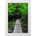 thumbnail image 3 of Erin Berzel 11x14 White Modern Wood Framed Wall Art Titled - Afternoon Hike I, 3 of 5
