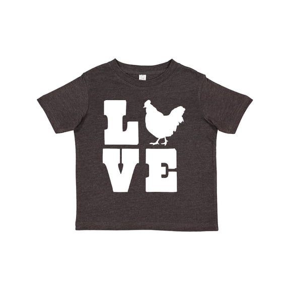 Inktastic Love Chickens Boys or Girls Toddler T-Shirt
