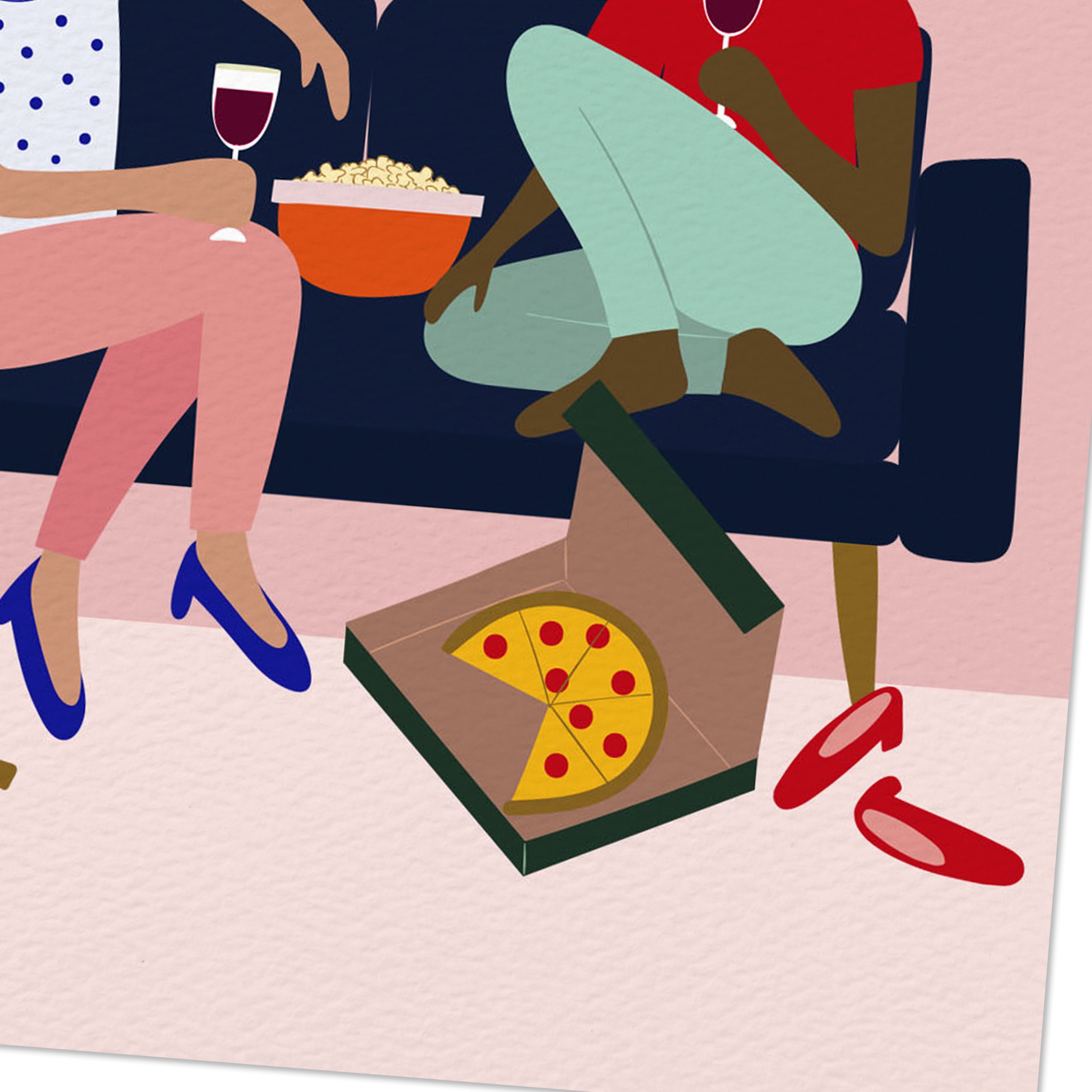 Hallmark Good Mail Friendship Greeting Card for Her From Her (We Should Do a Podcast)