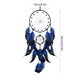 thumbnail image 3 of Atrapasueños de curación de Blue Dreamcatcher, decoración para el hogar tejida, lámpara de noche, atrapasueños de plumas, campanilla de viento, 3 of 6