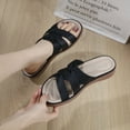 thumbnail image 3 of Sandales de Marche à Bout Ouvert pour femmes, Confortables, Habillées, Décontractées, à Enfiler, à Talon Compensé, Mules, Sandales de Plage, Sandales pour femmes, 3 of 7