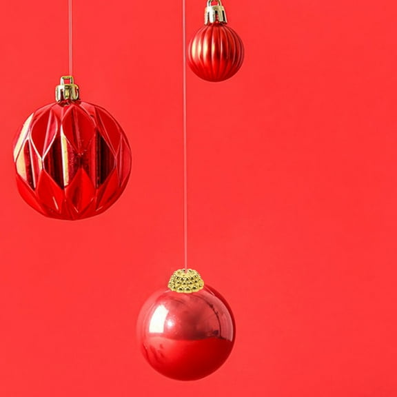 FESTFENDS 100Pcs Round Christmas Ornament Caps Decorative Ball Caps Design for Holiday Crafting Projects