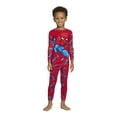 thumbnail image 2 of Spider-Man Toddler Long Sleeve Top and Pants Pajama Set, 2-Piece, Sizes 12M-5T, 2 of 8