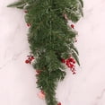 thumbnail image 2 of Navidad De Arriba Y Abajo, Adornos Navideños De Ratán, Flores Artificiales, Arcos, Colgador De Puerta Para Chimenea Y Sala De Estar Kearding HA043227-02, 2 of 6
