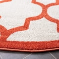 thumbnail image 5 of Safavieh Amherst Roderick Geometric Area Rug, Beige/Orange, 7' x 7' Round, 5 of 10
