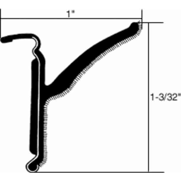 CRL Belt Moldings Common to GM BBody Vehicles 96" Length YMR256X96