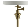 thumbnail image 6 of JONATHAN Y Cora 60" Metal/Glass LED Side Table and Floor Lamp, Brass, JYL3055A, 6 of 7