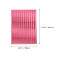 thumbnail image 2 of PTOOTP Pet Cage Isolation Mat Dog Litter Tray PP Pink Indoor Use for Dogs 1Pack, 2 of 8
