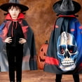 thumbnail image 2 of Gaexia Toddler Light Jacket ,Boys Halloween Cape Hooded Cloak Dress Up Play Show Outdoor Casual Wear Ages 2 10 Years, 2 of 7