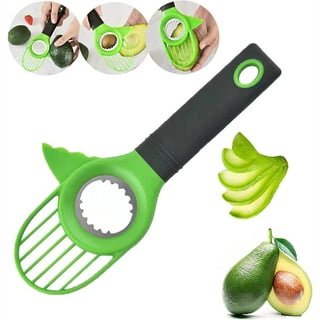 Multifunctional Avocado Knife Pit Removal and Segmentation Device 2-in-1  Meat Digging Spoon Cutting Avocado Slicer Kitchen Tool
