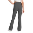 thumbnail image 5 of Pantalones largos para niños, pantalones largos, pantalones acampanados para niños, pantalones de punto acanalado para niñas, pantalones elegantes y cómodos con varios colores, pantalones de poliéster, 5 of 5