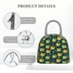 thumbnail image 4 of Easygdp Snails And Butterfies Bolsa de Almuerzo Insulada Grande, Forro de Aluminio, Diseño Espacioso, a Prueba de Fugas, Ideal para Trabajo, Picnics, Viajes y Actividades al Aire Libre, 4 of 6