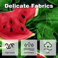 thumbnail image 3 of Watermelon Velvet Bed Pillow Throw Covers Pillow Inserts Throw Pillows with Unique Patterns - Set of 2, Sizes 16x16, 18x18, 20x20 Inches for Various Occasions, 3 of 6