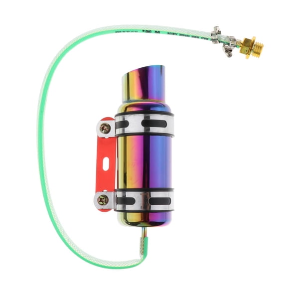 Stainless Steel Motorcycle With 58cm Hose Durable Adapter Y15ZR LC135 - Colorful