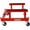 red, variant on Faitaliicy ATV Motorcycle Dolly, Adjustable Size ATV Motorcycle 4 Wheeler Cycle Engine Cradle Dolly 1500lbs, Heavy Duty Shop Dolly for Tire Auto Repair Moving