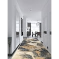 thumbnail image 1 of LaDole Rugs Abstract Minimalistic Contemporary Area Rug - Carpet for Living Room, Bedroom, Dining, Hallway - Beige Silver 3x5 3x10 4x6 5x8 6x9 8x10 9x12, 1 of 8