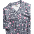 thumbnail image 3 of Sweet & Sassy Girls' Flannel Fleece Pajamas - 4 Piece Long Sleeve Button Down Shirt and Pants Sleepwear Pants Set (4-16), 3 of 7