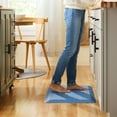 thumbnail image 3 of KitchenAid Classic Series Solid Basketweave Kitchen Comfort Mat, Blue Velvet, 20"x39", 3 of 9