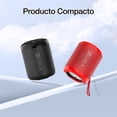 thumbnail image 2 of 1 Hora Bocina Bluetooth Portatil 5W, Mini Altavoz Inalámbrico con Manos Libres/Micro USB/Radio FM/TF, Compatible con Phone, Tablet, Computadores, Ideal para Viajar, Campear, Negro,Negro, 2 of 14
