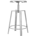 thumbnail image 3 of Meridian Furniture Lang Silver Iron Counter and Bar Stool, 3 of 15