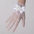 thumbnail image 5 of Kids Cream Lace Fisnet Gloves Communion Party Wedding Girl: O1Y7 C5I3 M8K2, 5 of 9
