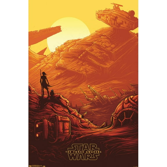 24X36 Star Wars: The Last Jedi - Graveyard Wall Poster, 24" x 36"